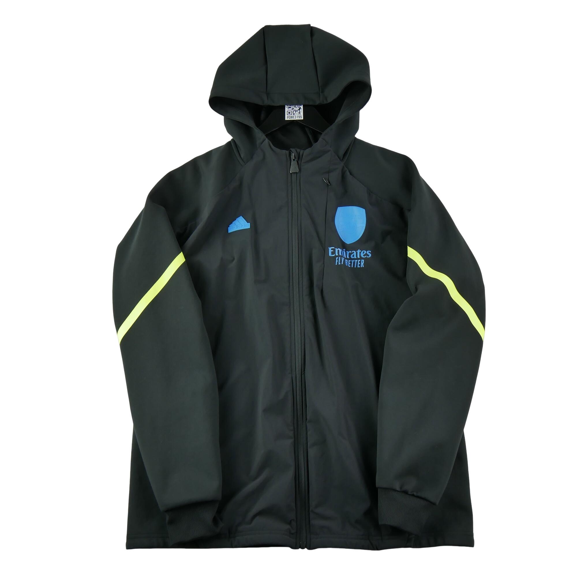 ADIDAS Reconditionné - Veste Homme Premier League Arsenal Noir - Excellent