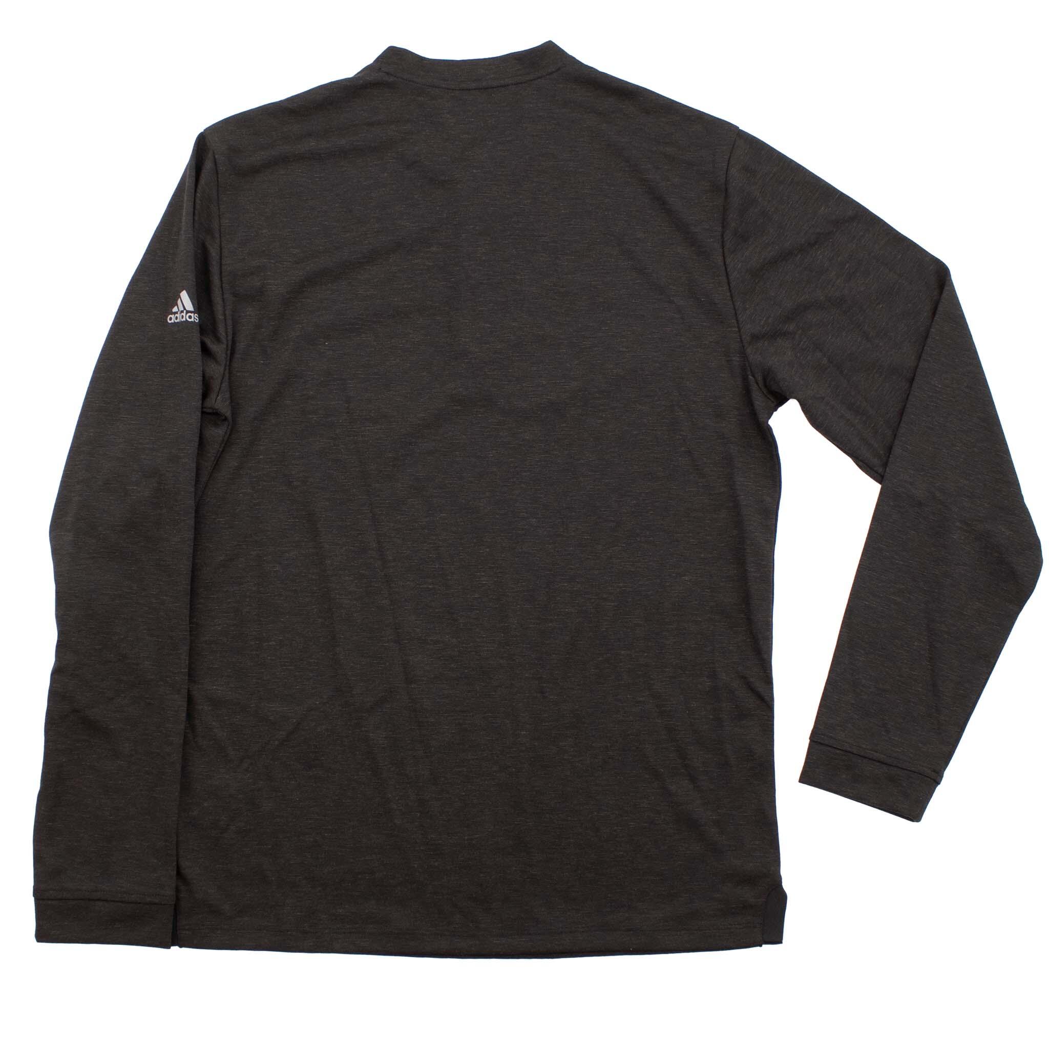 Shirt Golf Travel Wool Henley in Grau 4/4