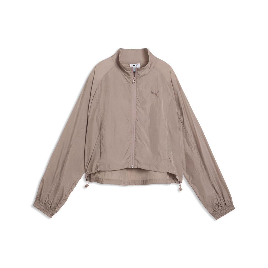 HER Relaxed Woven Full-Zip Jacket Women PUMA