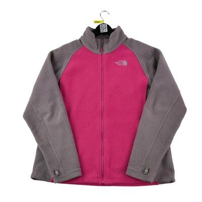 Second life - Damen TNF Pink Fleece Jacke - In gutem Zustand