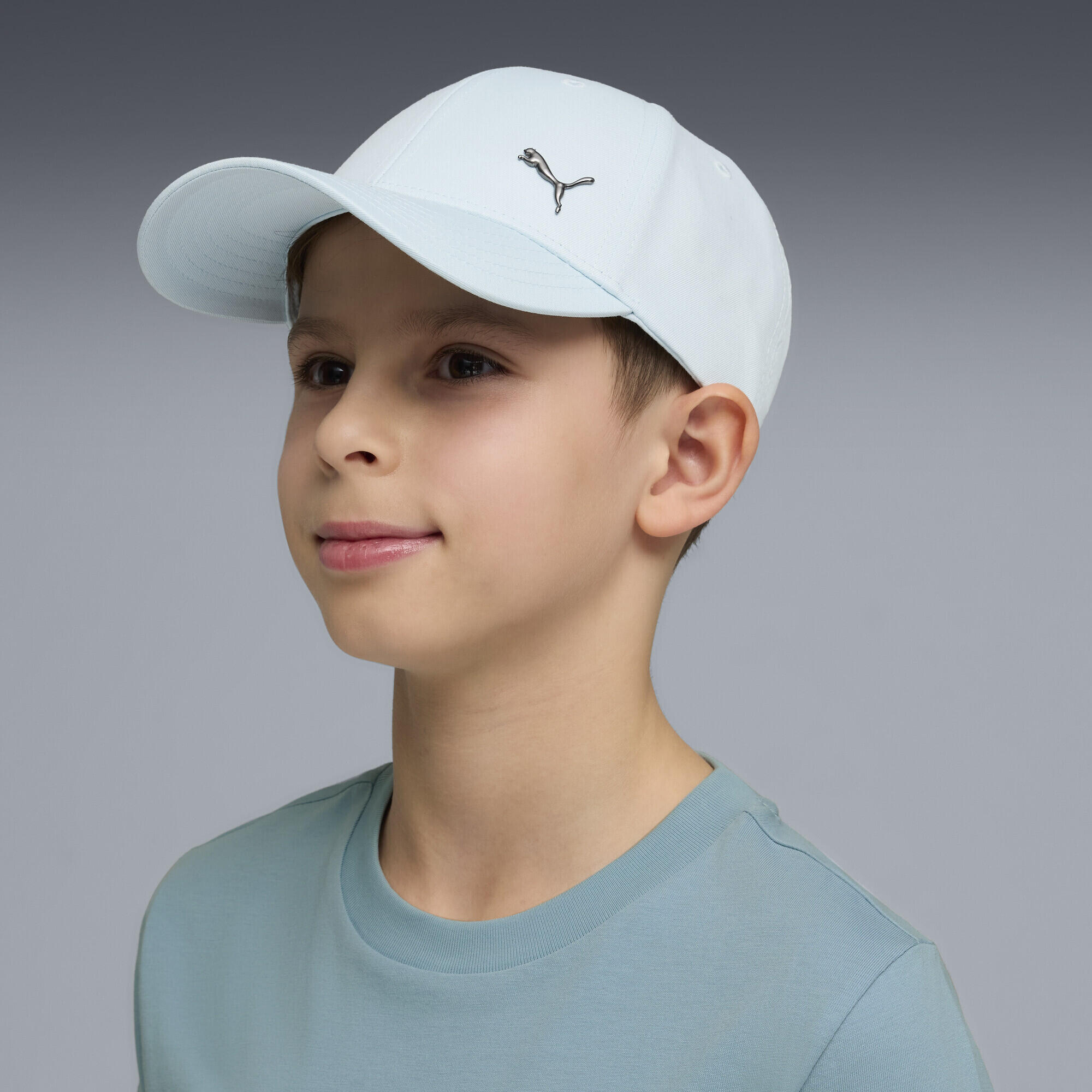 Młodzieżowa czapka z daszkiem Essentials z metalowym logo PUMA Cat PUMA 2/4