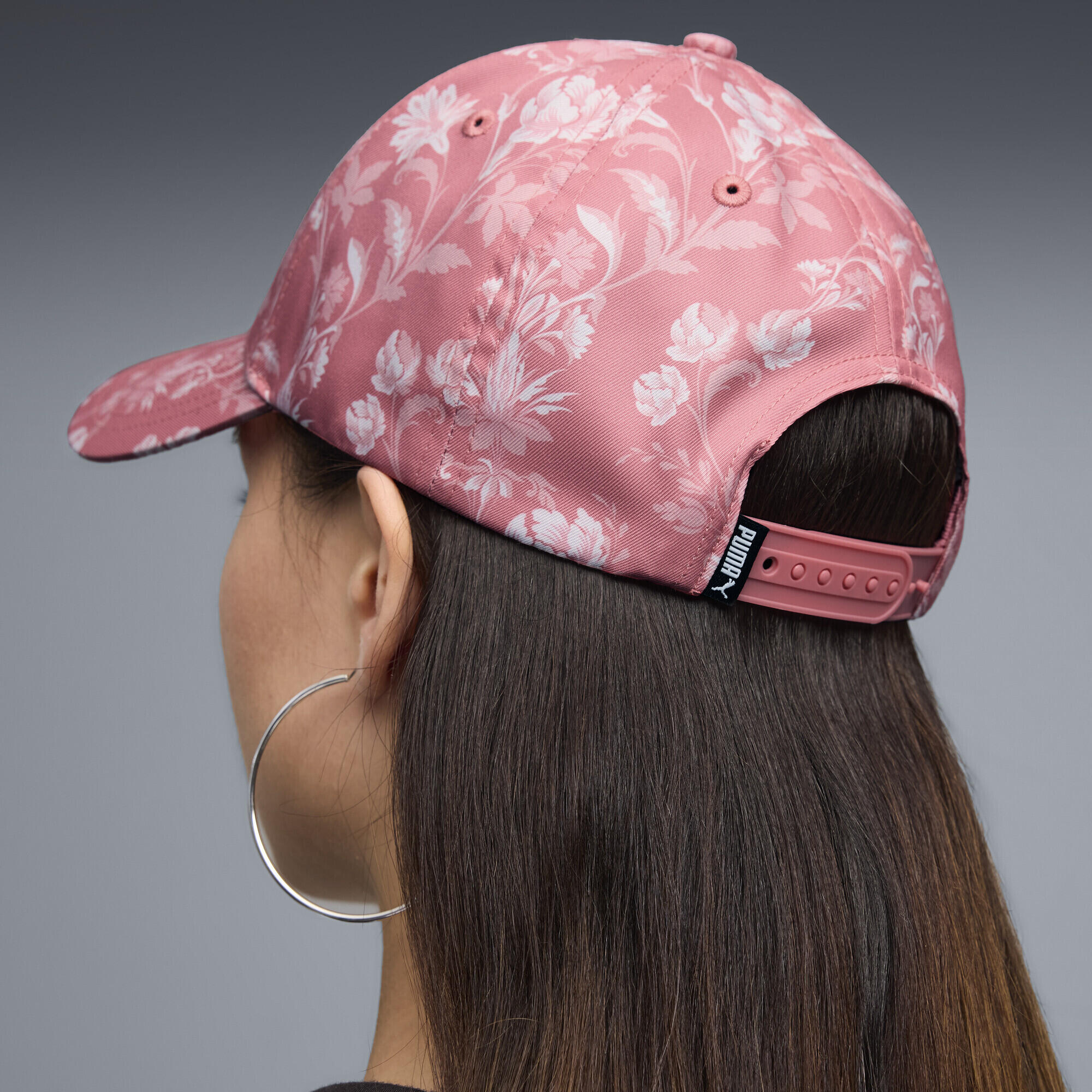 Boné de baseball adulto padrão floral Essentials Elevated PUMA 3/5