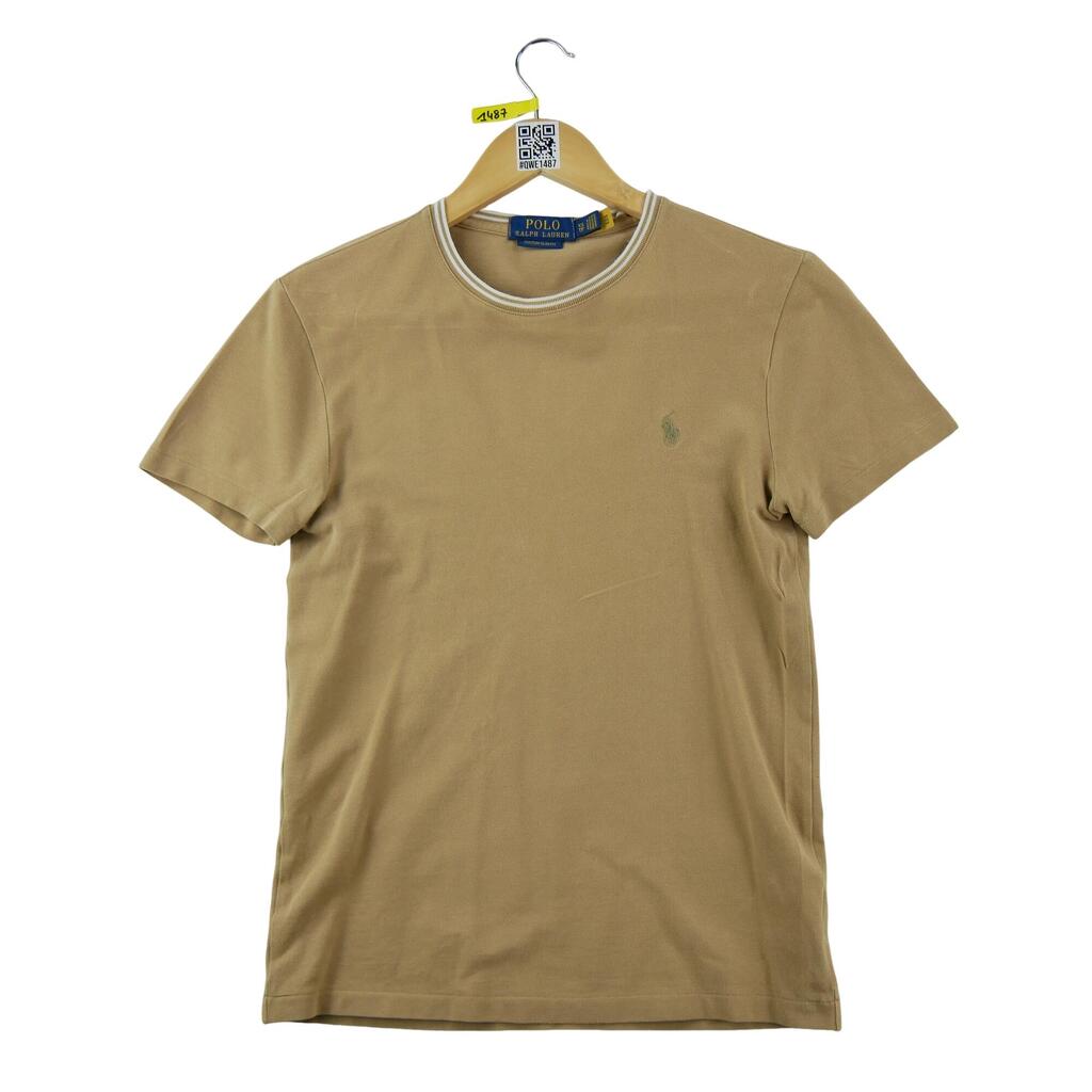 Men's Short Sleeve T-shirt Beige