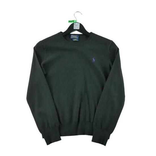 Seconda Mano - Maglione di lana nero da donna - Stato molto buono