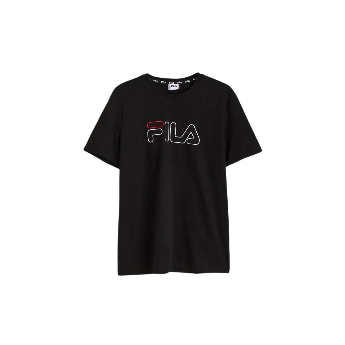 Fila - T-shirt Fila Sofades Logo - T-shirt Manches Courtes - Noir - S - Decathlon