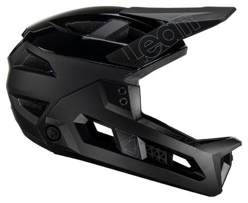 Leatt Enduro 3.0 Capacete com tira de queixo amovível Preto 6/8