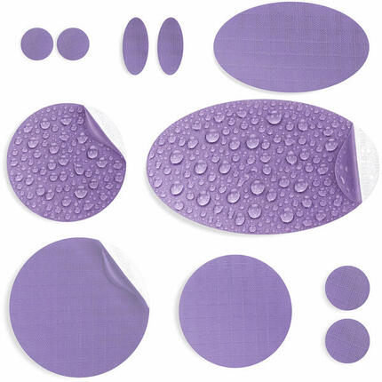 Reparatiepatch donsjas, zelfklevend, waterdicht, tent- en slaapzakreparatie
