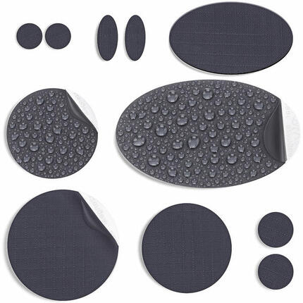 Reparatiepatch donsjas, zelfklevend, waterdicht, tent- en slaapzakreparatie
