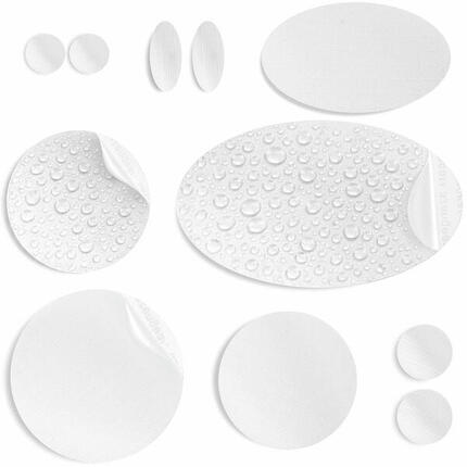 Łatki naprawcze do kurtek puchowych, wodoodporne do naprawy dziur (biały)