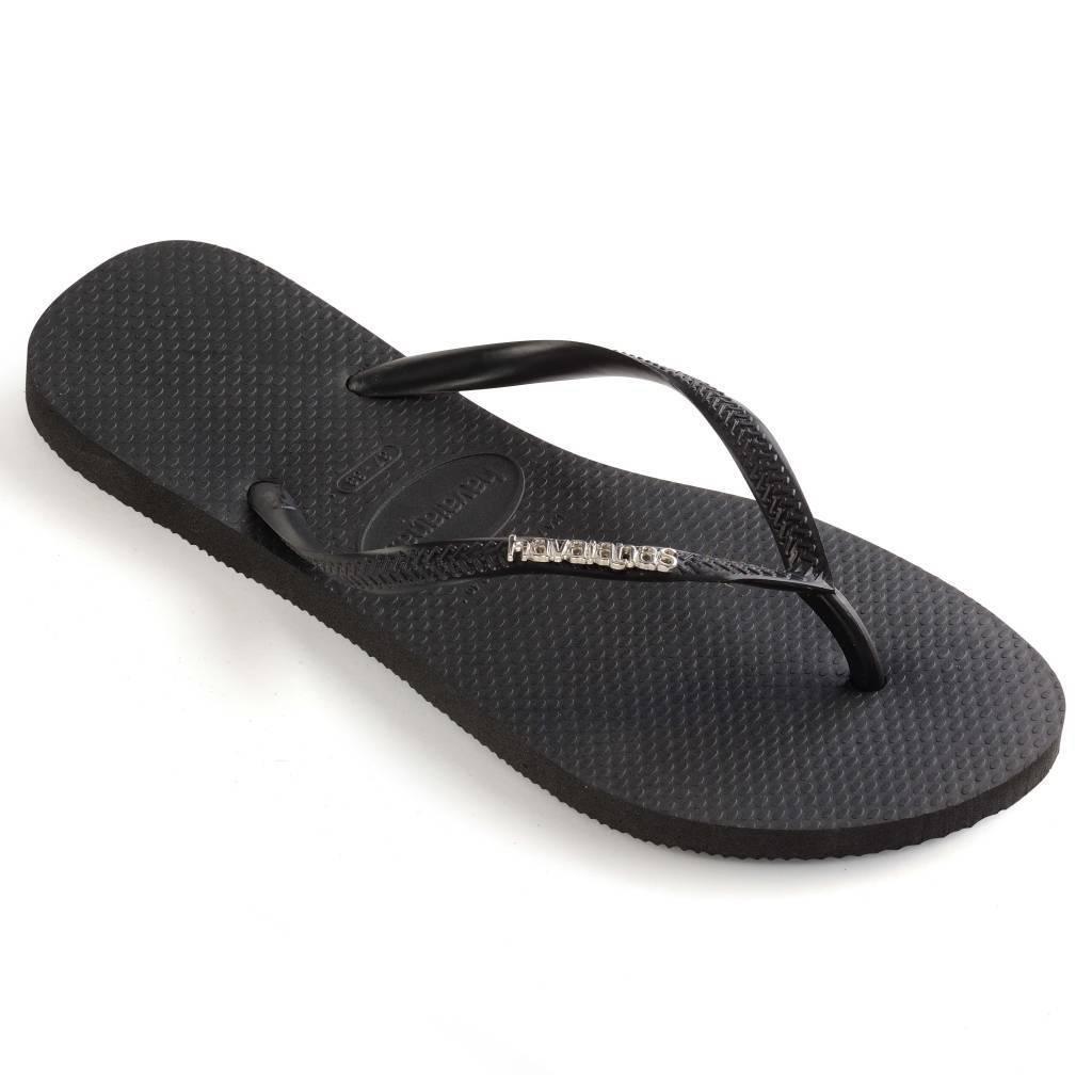Chinelos Havaianas Modelo 4119875 Cor Preto 3/5