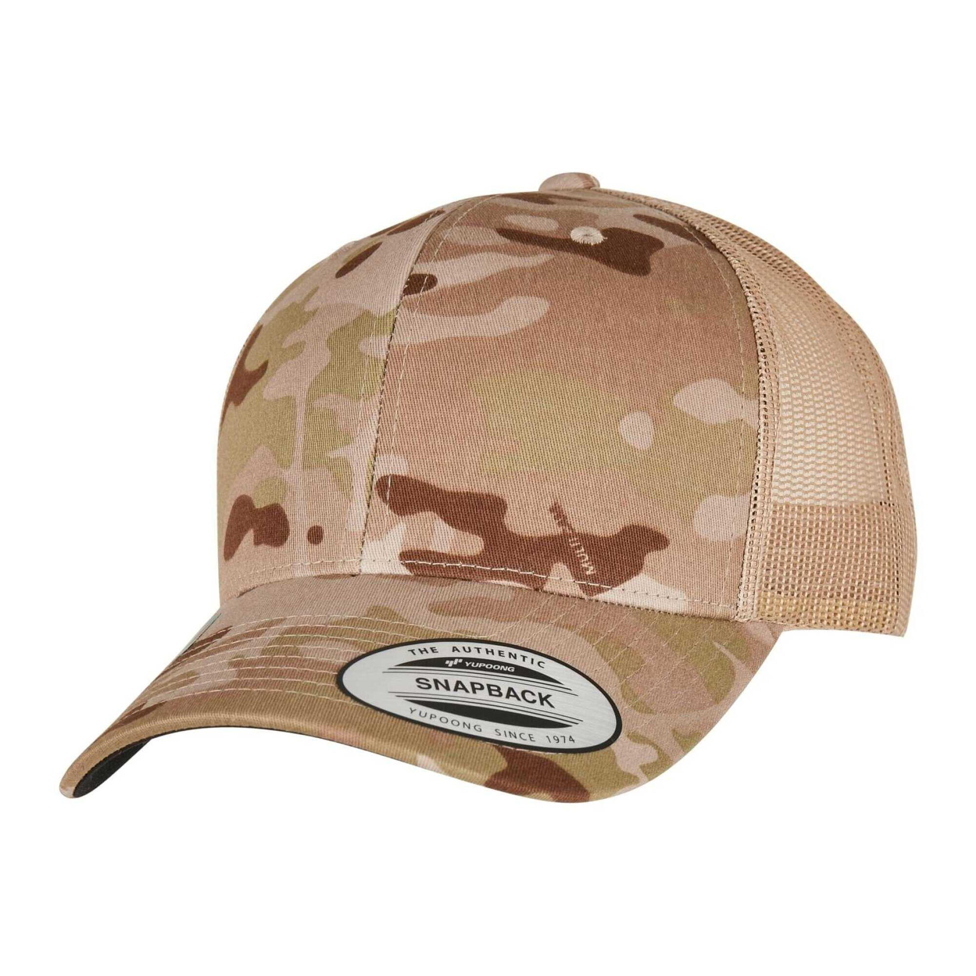 Flexfit Unisex Adult Retro Camo Trucker Cap