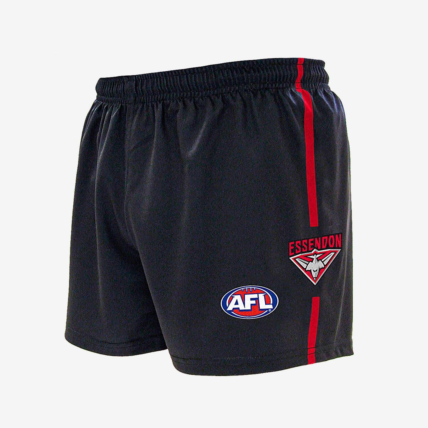 AFL Home Baggy Shorts - Essendon Bombers - Adult - Supporter