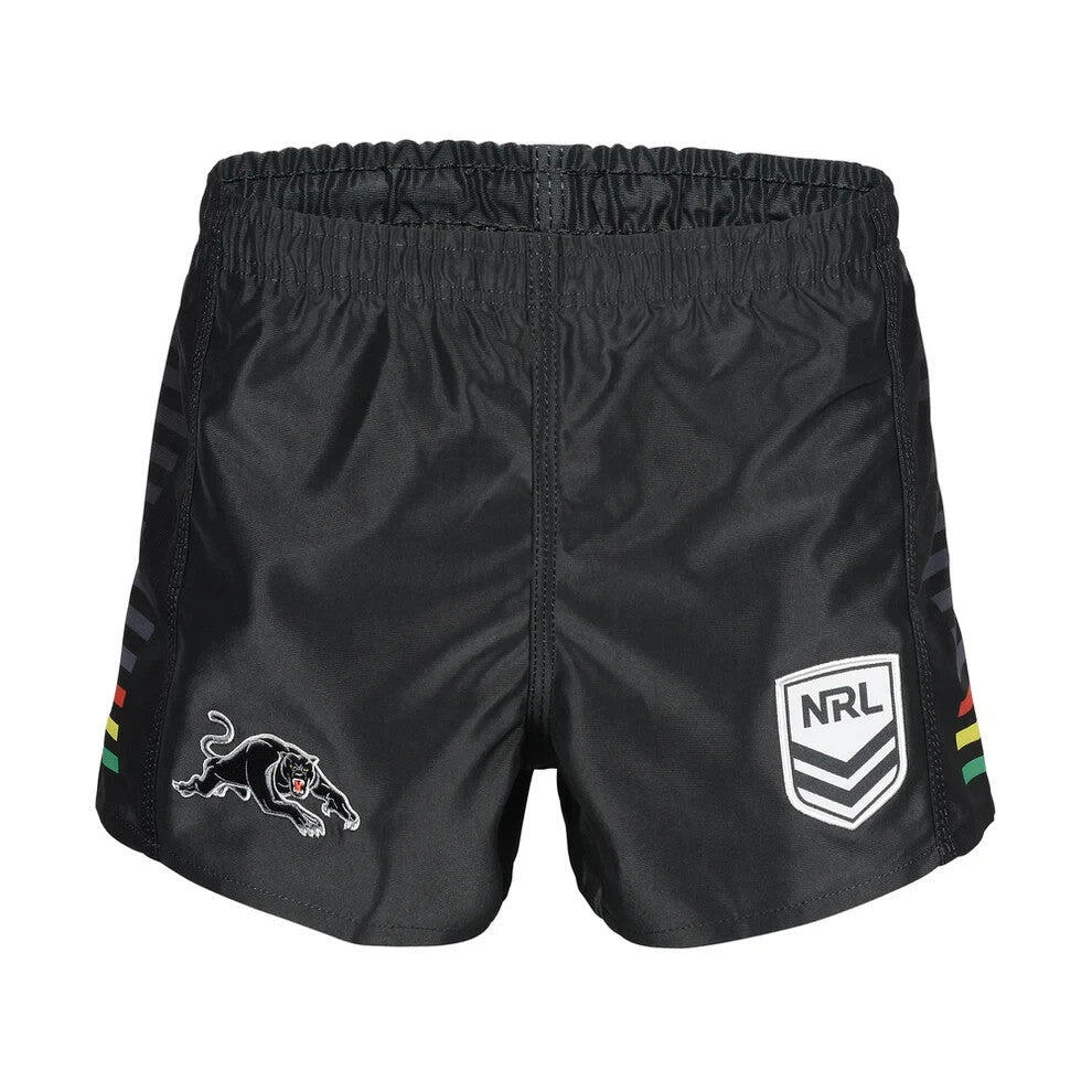 NRL Supporter Footy Shorts - Penrith Panthers - Kids Youth Adults
