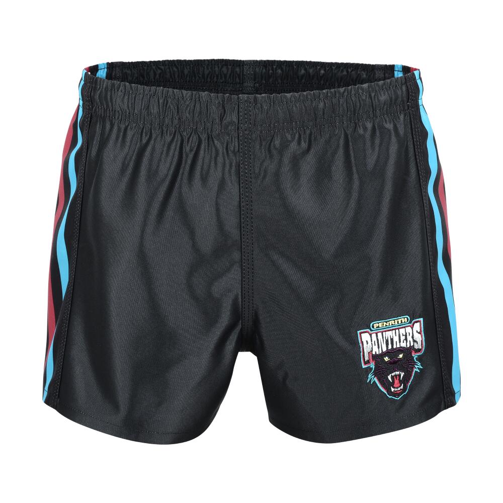 NRL Retro Supporter Shorts - Penrith Panthers 2003 - Adult - Mens