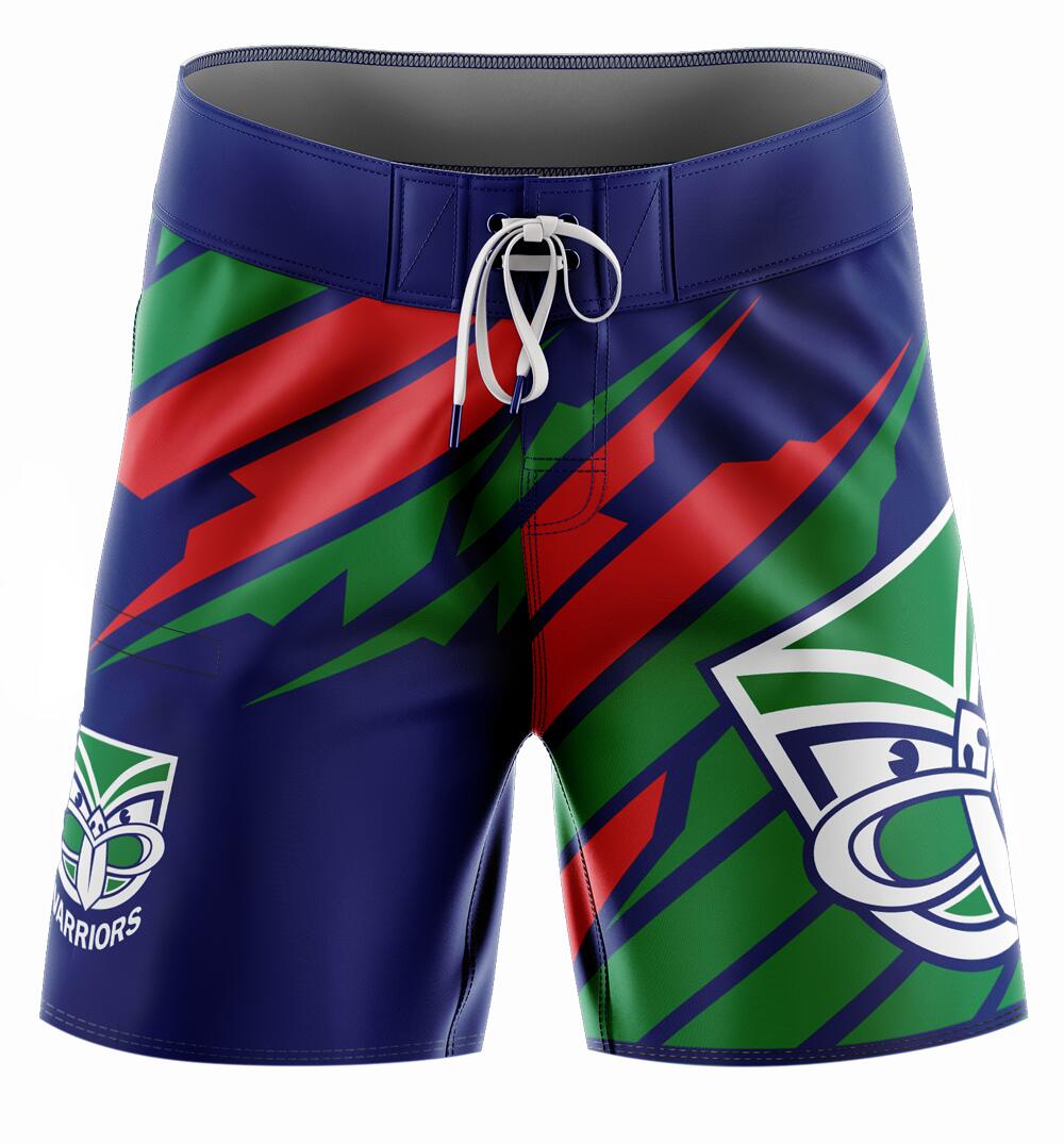 NRL 'Ignition' Board Shorts - New Zealand Warriors - Swim - Adult