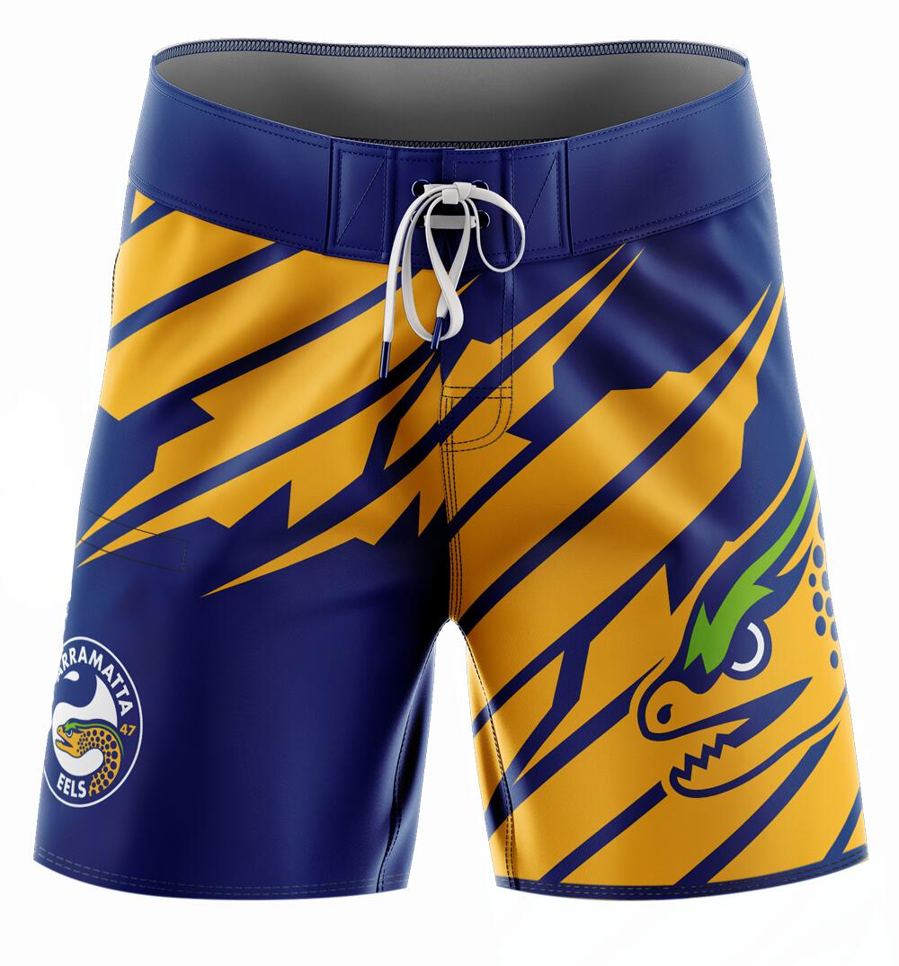 NRL 'Ignition' Board Shorts - Paramatta Eels - Swim - Adult