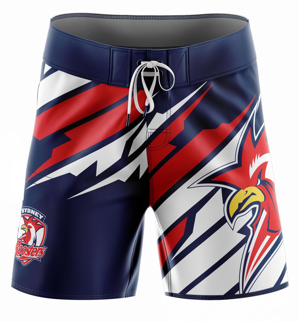 NRL 'Ignition' Board Shorts - Sydney Roosters - Swim - Adult