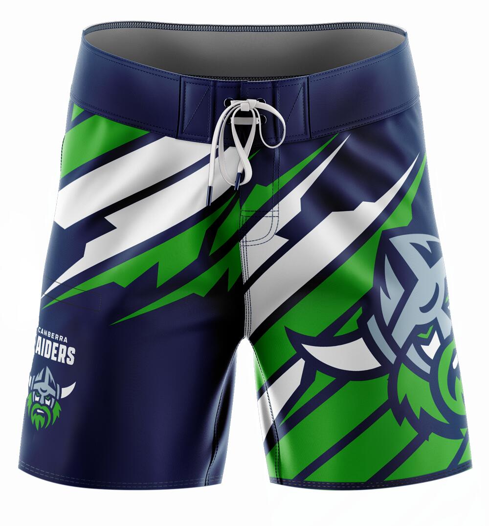 NRL 'Ignition' Board Shorts - Canberra Raiders - Swim - Adult