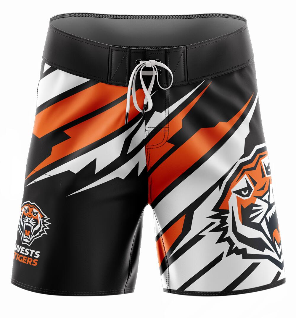 NRL 'Ignition' Board Shorts - West Tigers - Swim - Adult