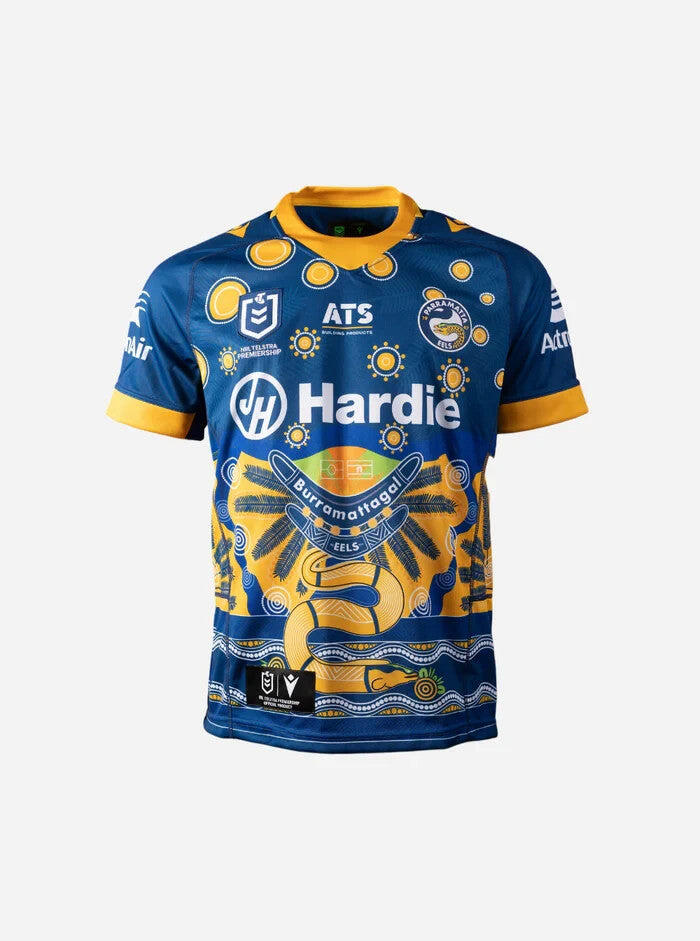 NRL 2025 Indigenous Jersey - Parramatta Eels - Adult - Mens