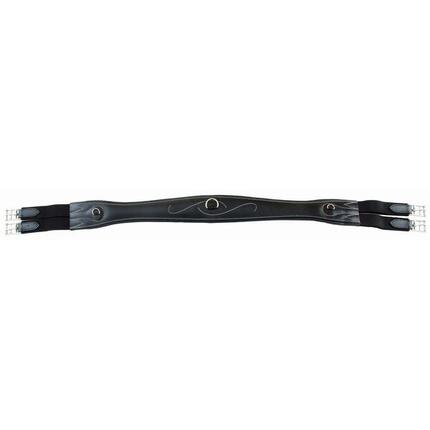 Sangle pour cheval anatomique en cuir lisse T de T