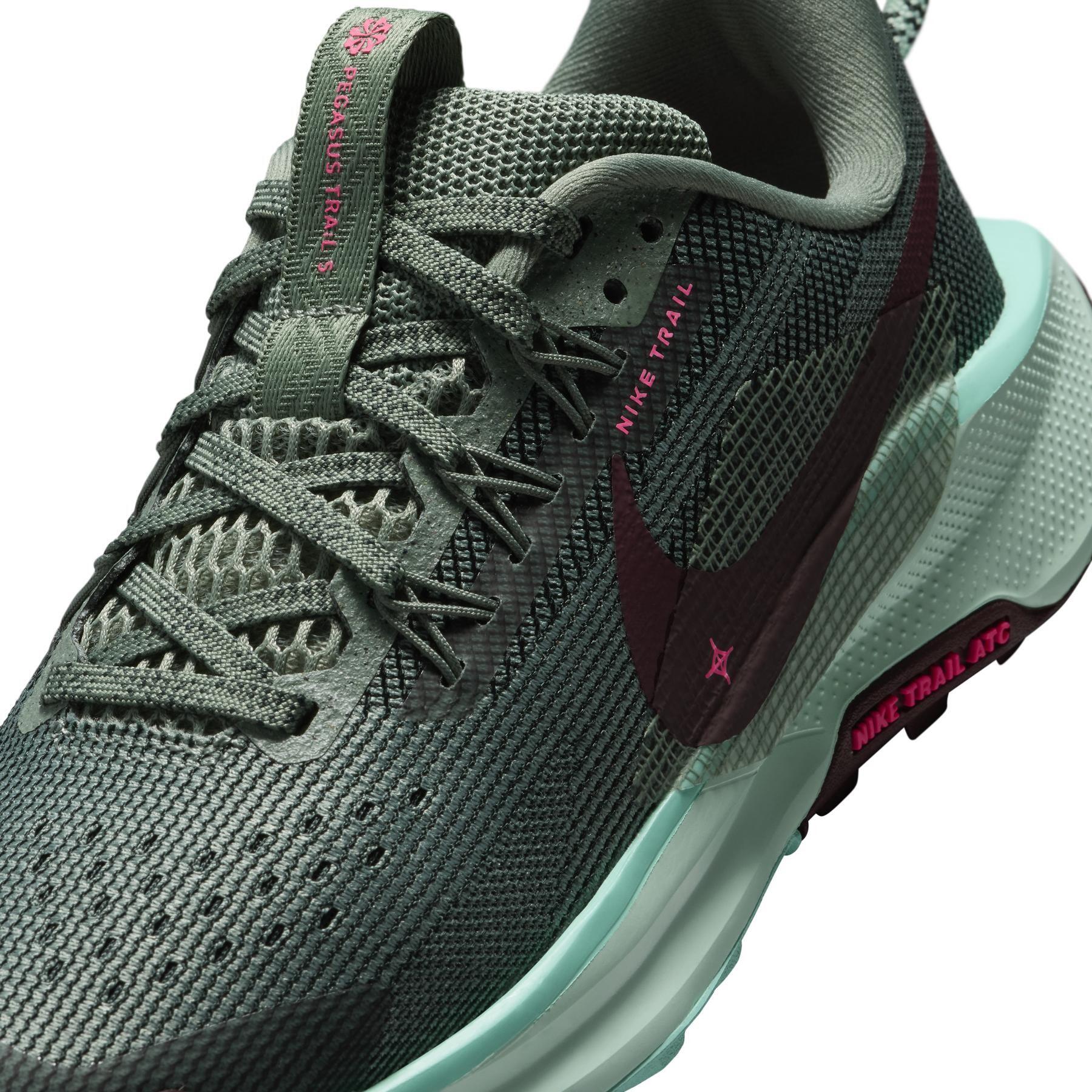 Zapatillas Trail-Running Mujer Nike Pegasus Trail 5 (Gs) FV5638-301 Verde 3/7