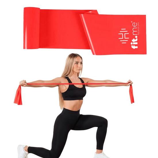 Guma Do Ćwiczeń Taśma Rehabilitacyjna Fit.me 150cm x 15cm