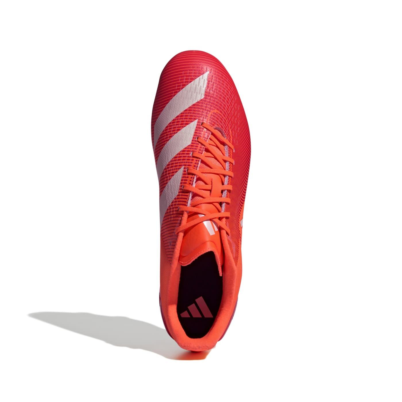 Scarpe da rugby Adidas Adizero RS15 Pro FG Rosso Vivo 4/7