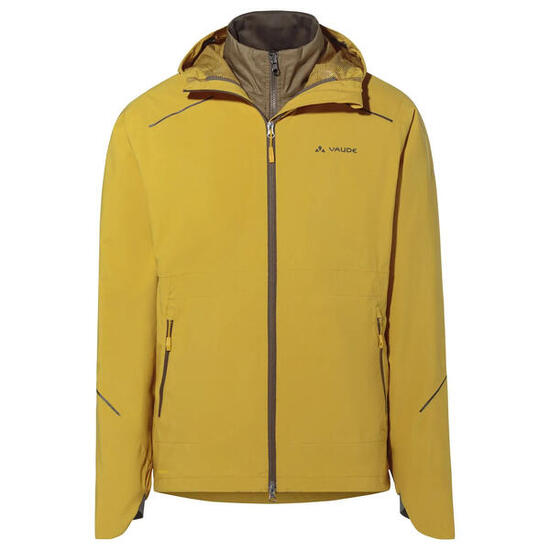 Veste imperméable à capuche zippé VAUDE Yaras