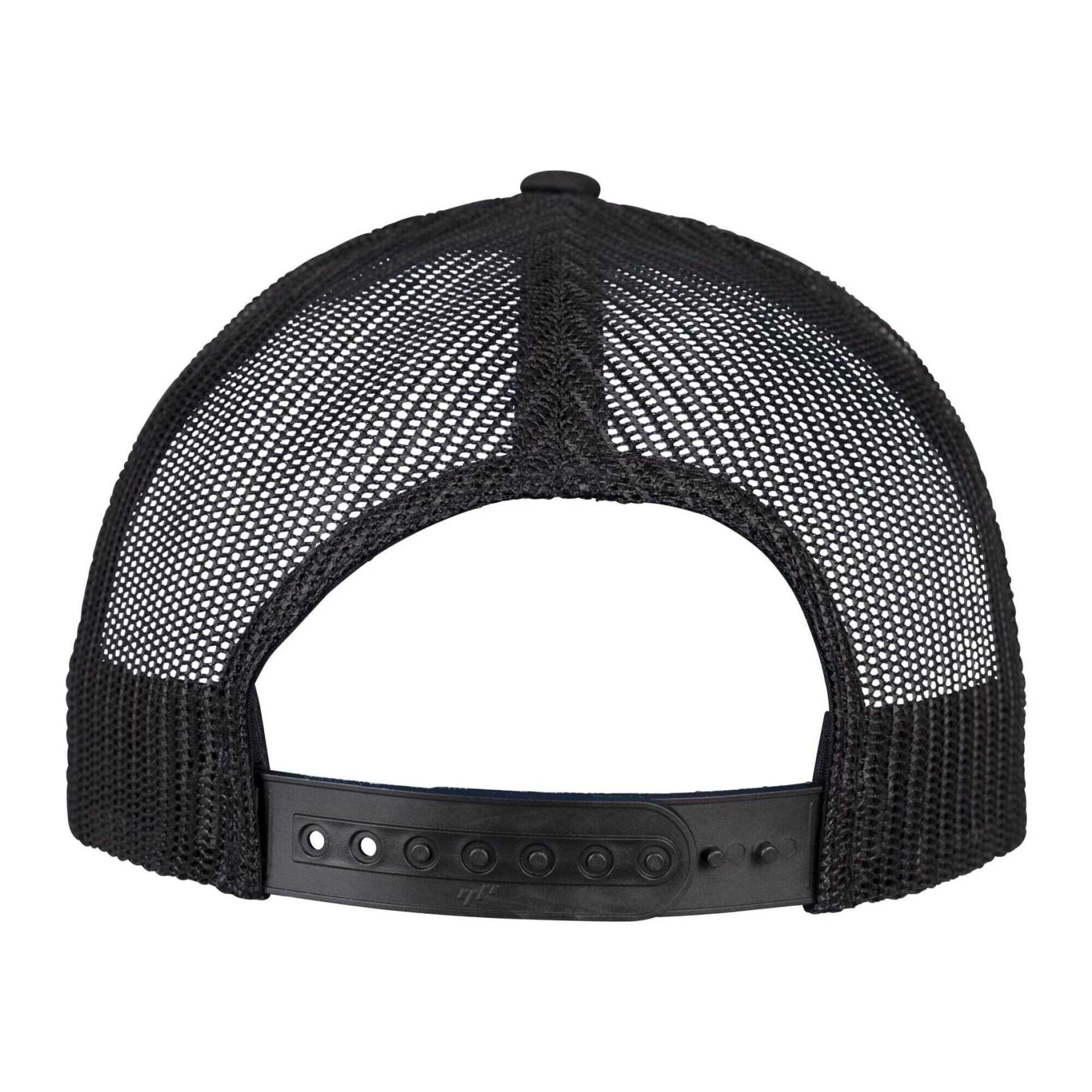 Trucker Cap für HerrenDamen Unisex, 5 Segmente Damen und Herren Schwarz 2/4