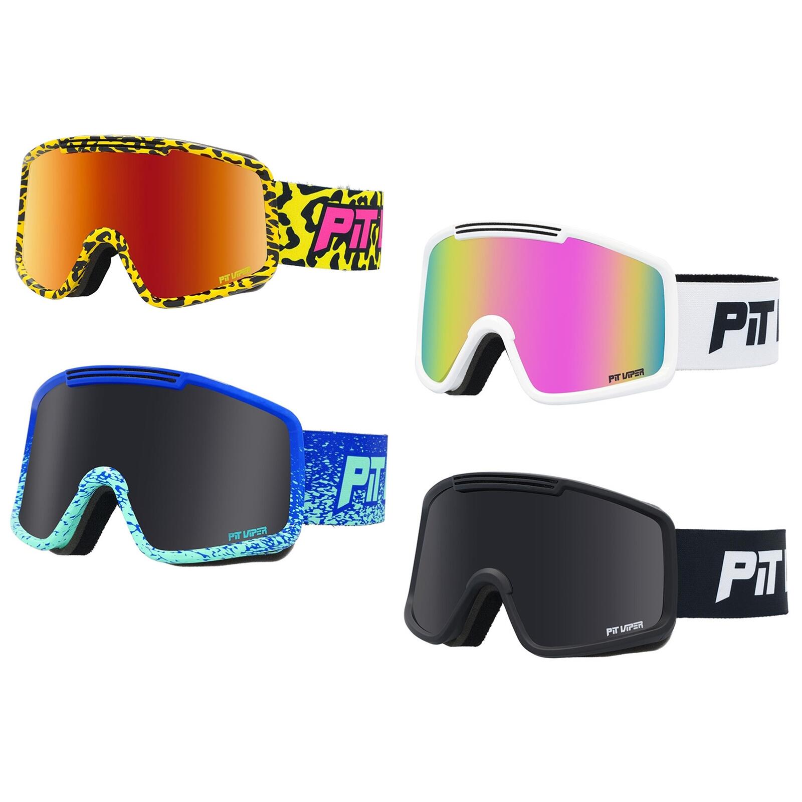 Pit Viper - Masque De Ski Pit Viper The Miami Night French Fry - Lunettes De Soleil - Multicolore|noir - No Size - Decathlon