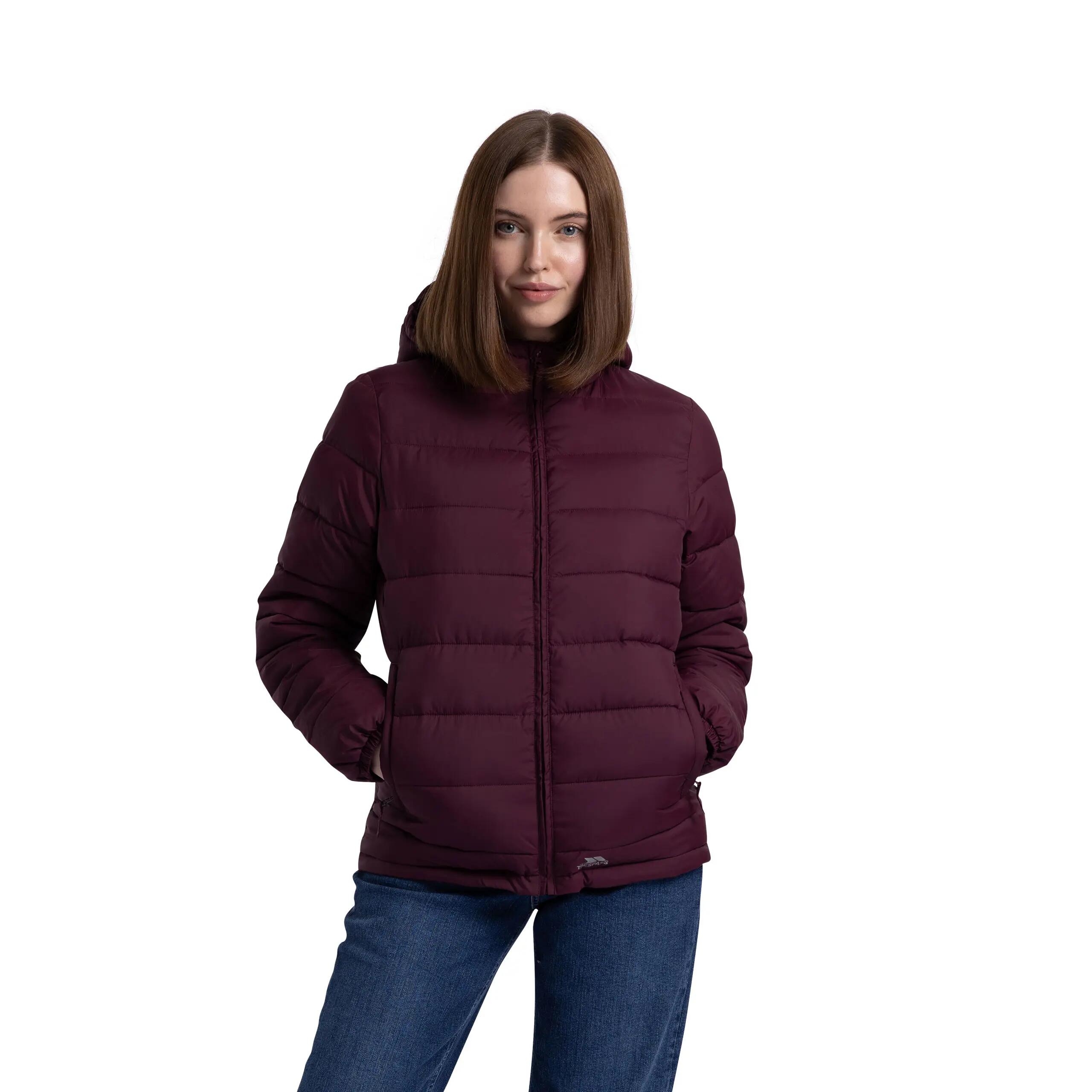 Womens Padded Jacket Casual with 2 Zip Pockets Elegant 5/5