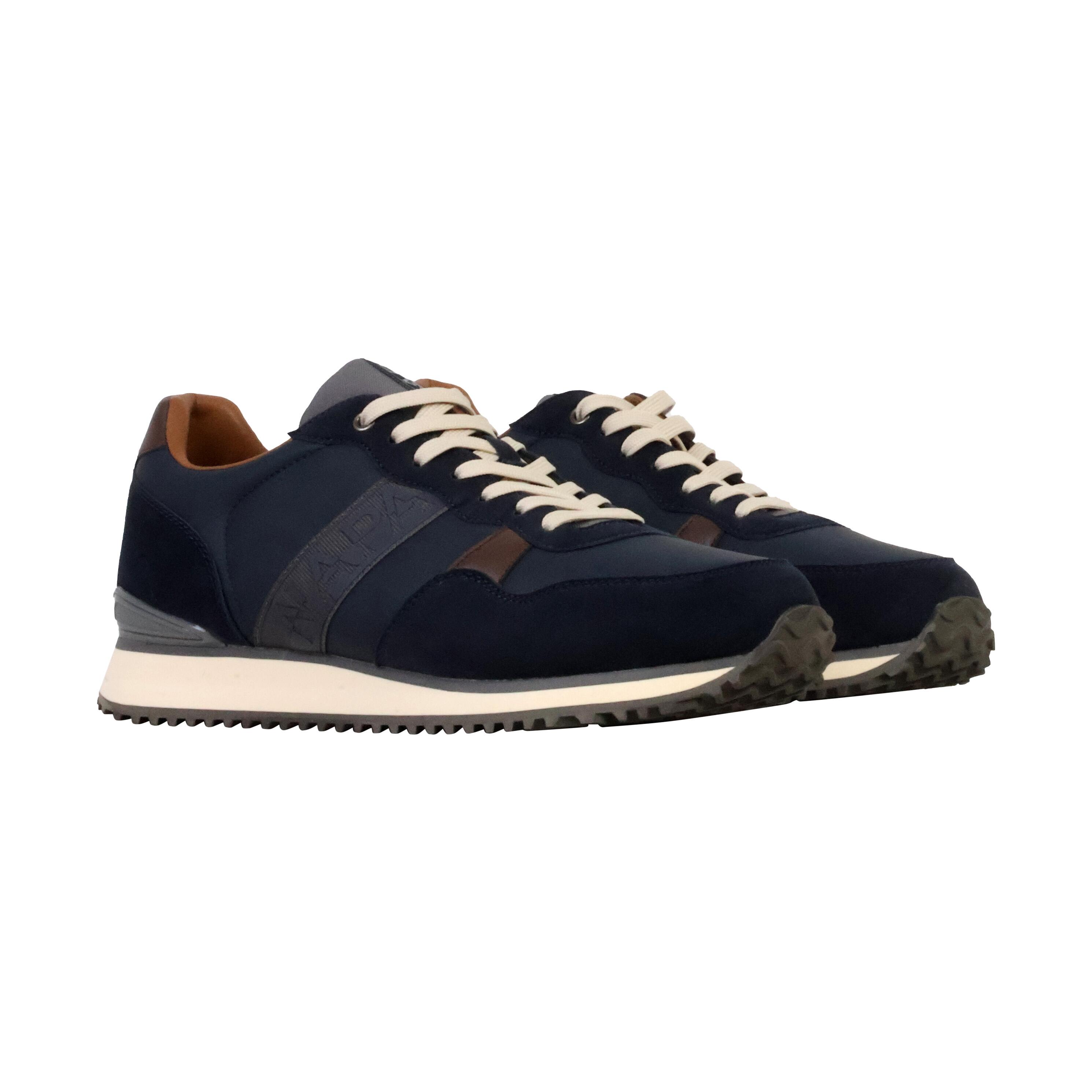 Sneaker Napapijri Cosmos Uomo - Outdoor Taupe Grigio Navy 3/7