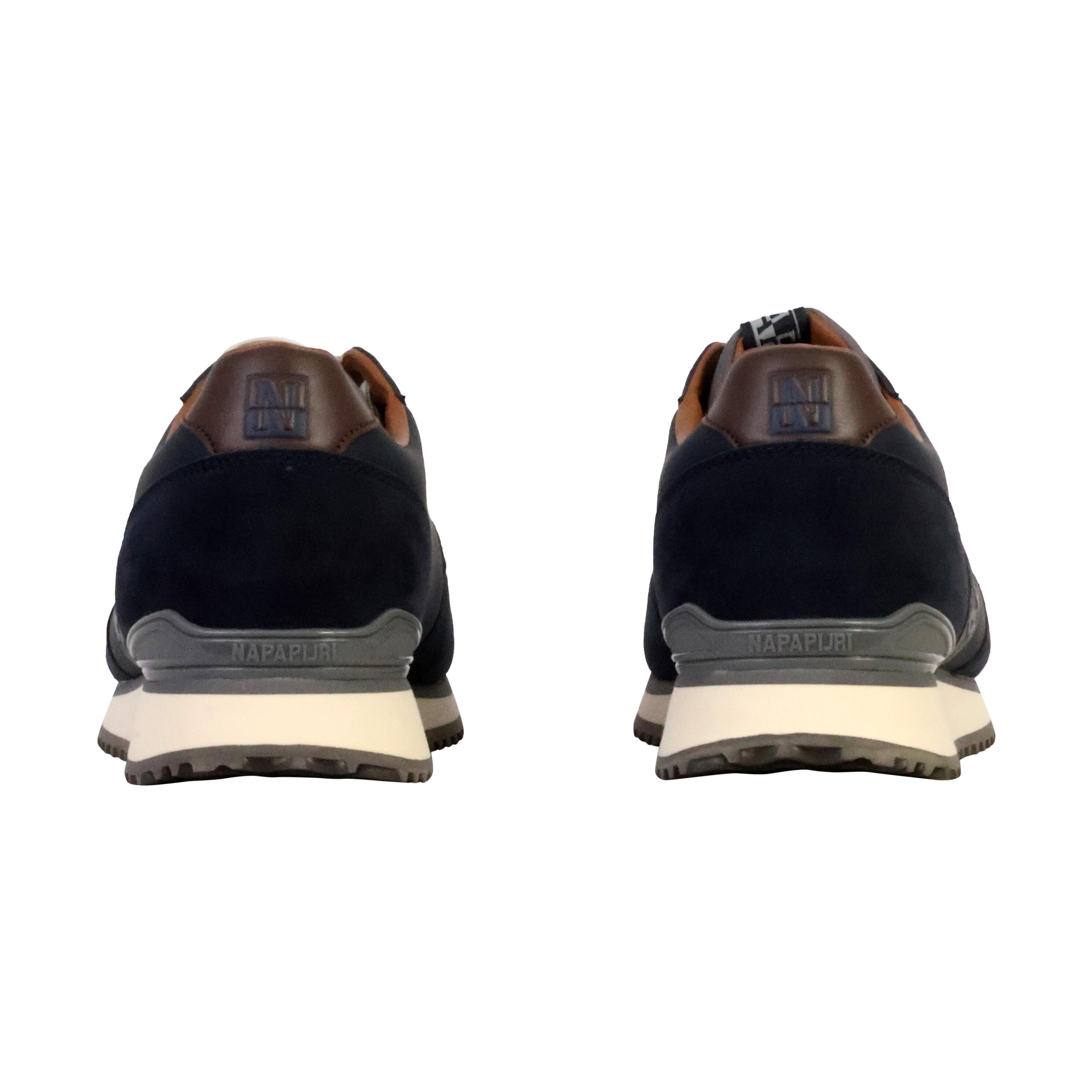 Sneaker Napapijri Cosmos Uomo - Outdoor Taupe Grigio Navy 4/7