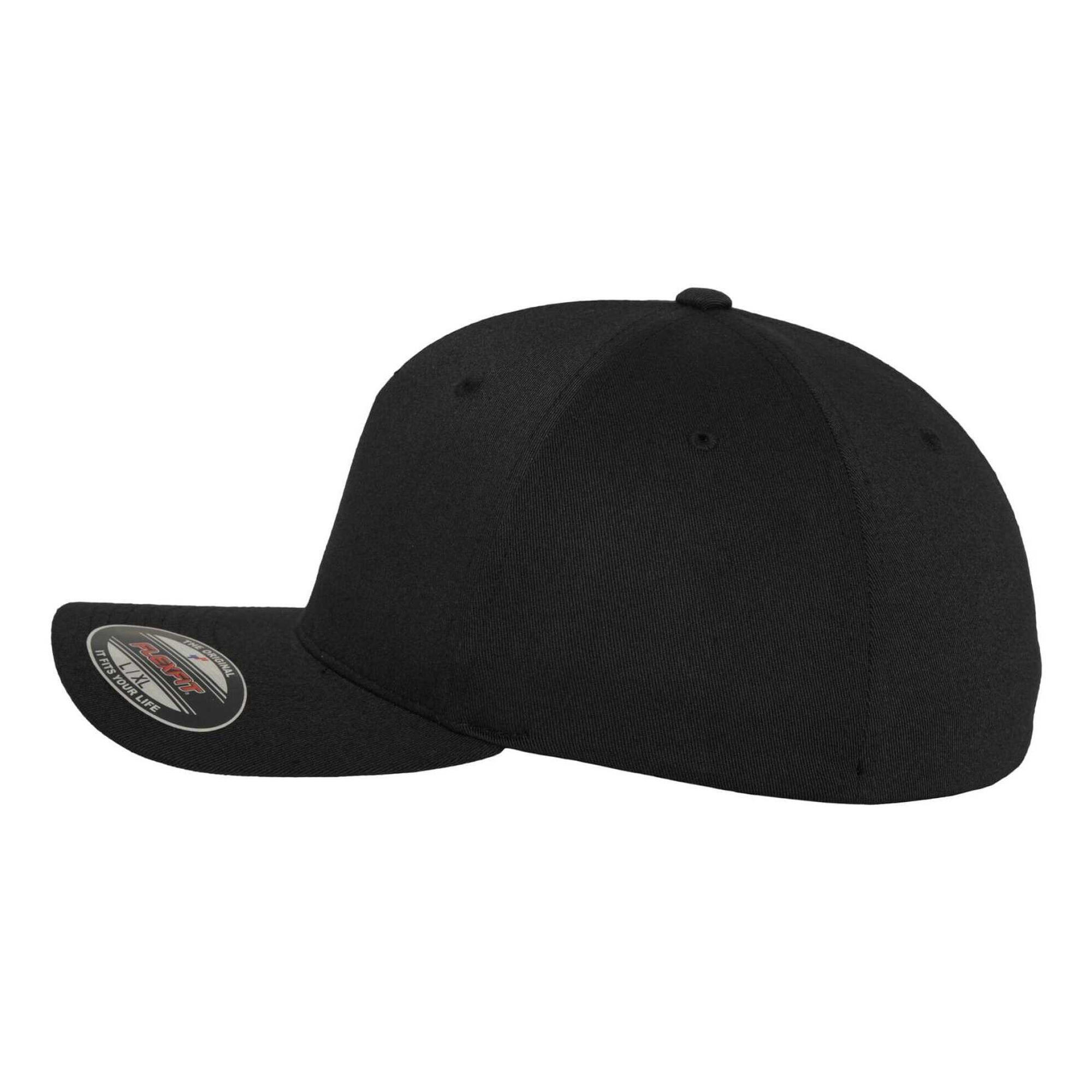 BaseballMütze Damen und Herren Schwarz 3/4