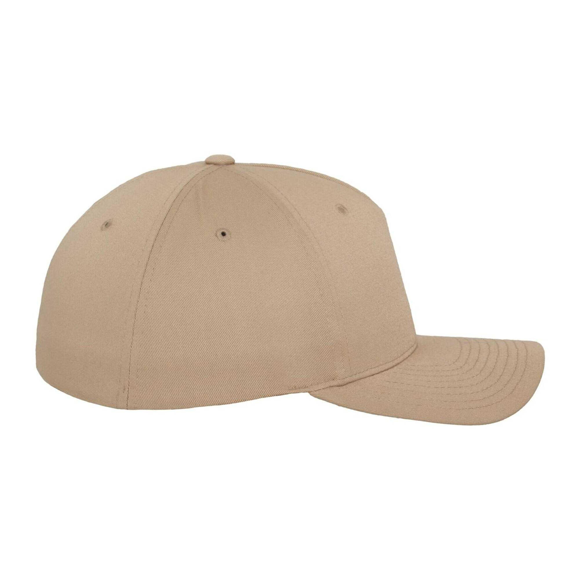 BaseballMütze Damen und Herren Khaki-Braun 4/4