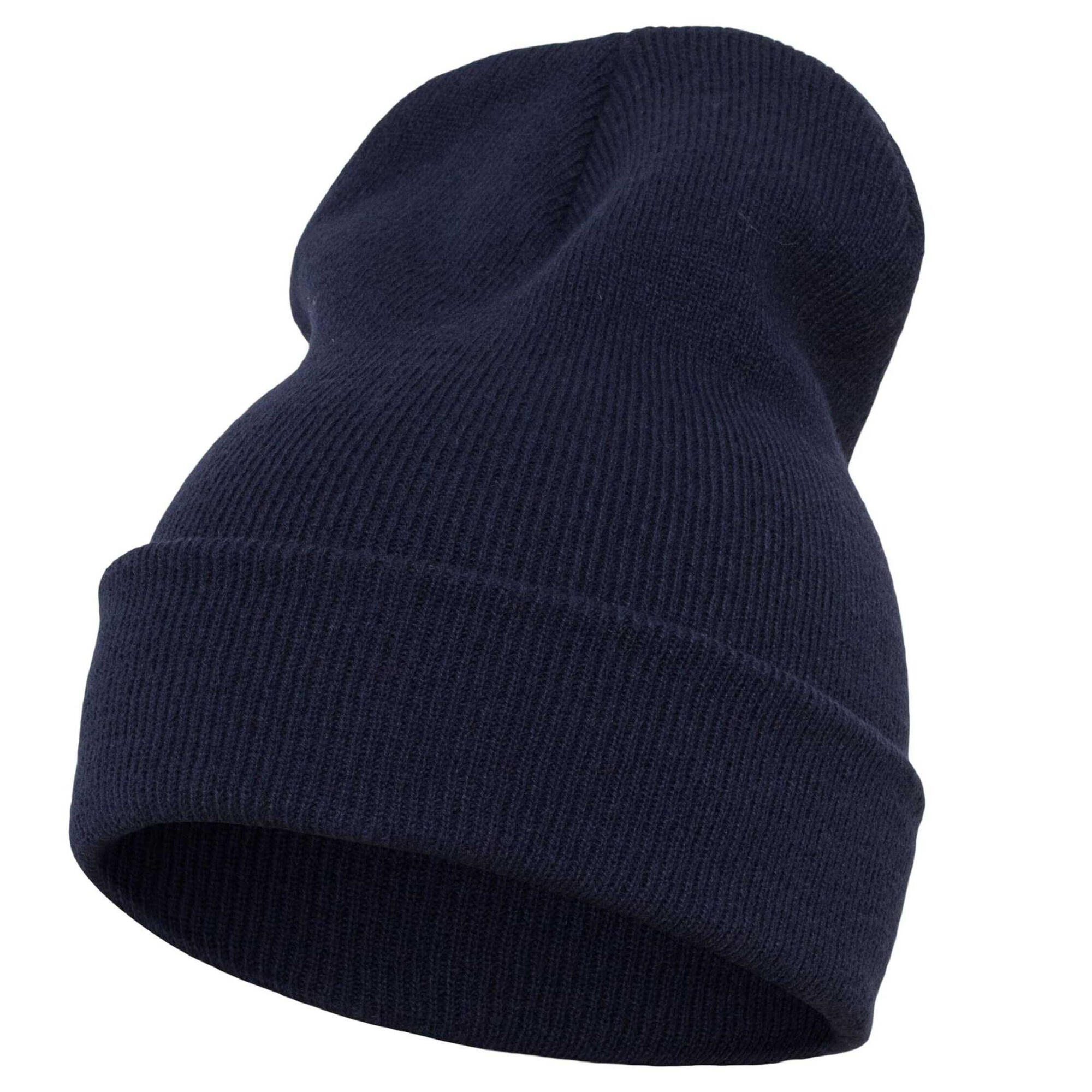 Mütze für HerrenDamen Unisex, Mit Bündchen, Jerseyware Damen und Herren Marine 2/2