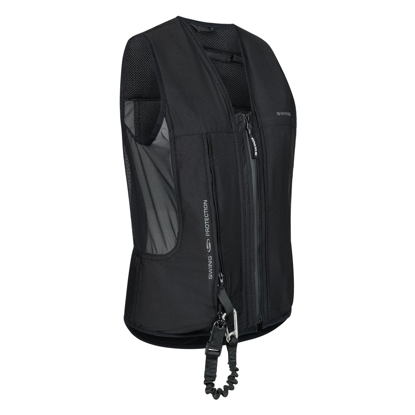 Gilet D'équitation Softshell Arista Equestrian - Femme S - Noir - Fait Au Canada
