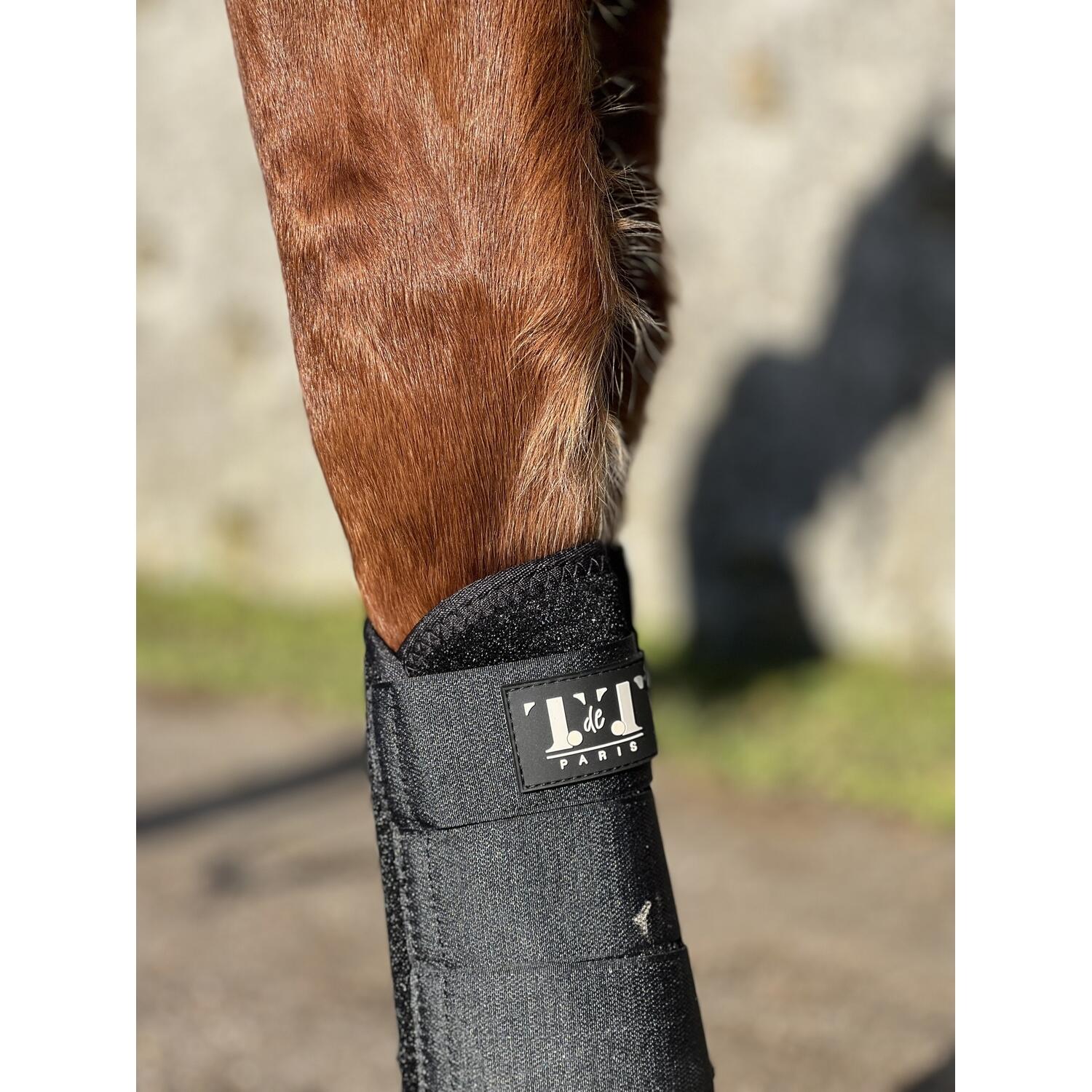 Neoprene horse gaiters T de T 5/5