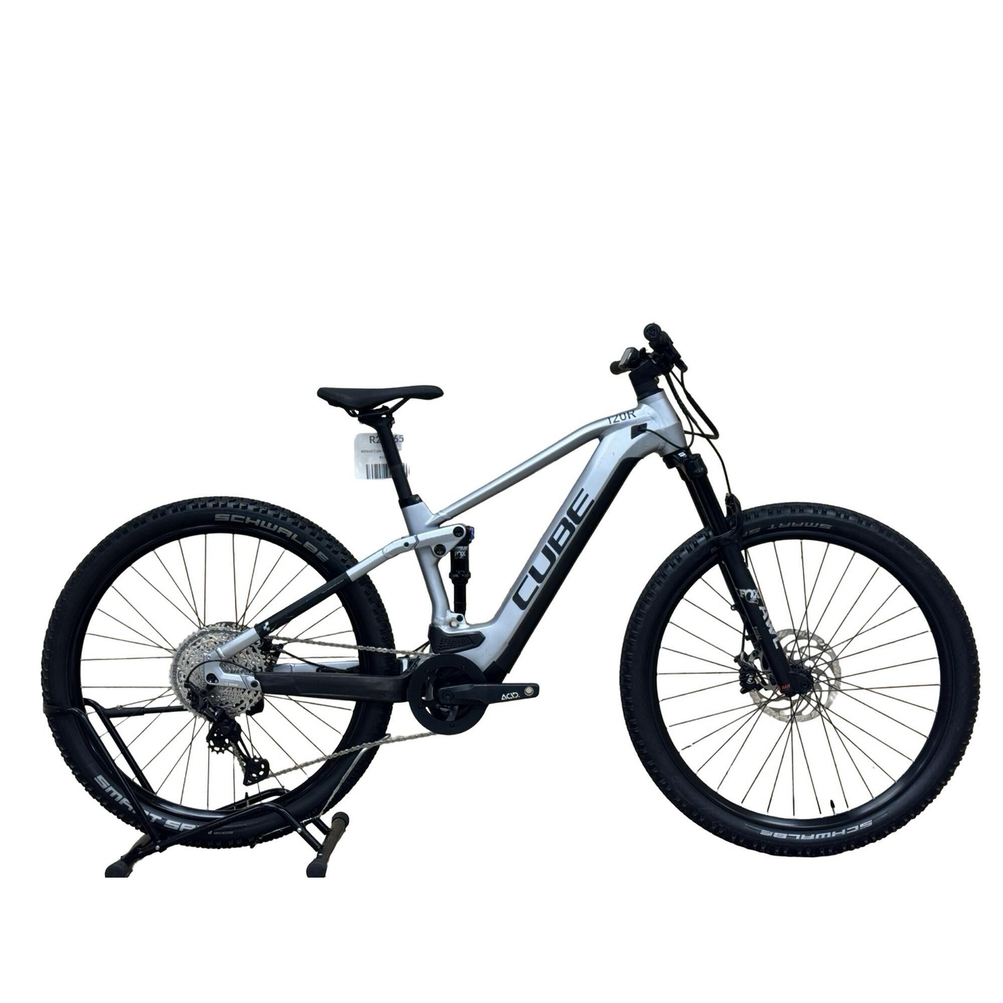 Cube - Reconditionné - Vtt Électrique Cube Stereo Hybrid 120 Race 625- Comme Neuf - Vélo Tout Terrain - Gris|noir - Moyen - Decathlon