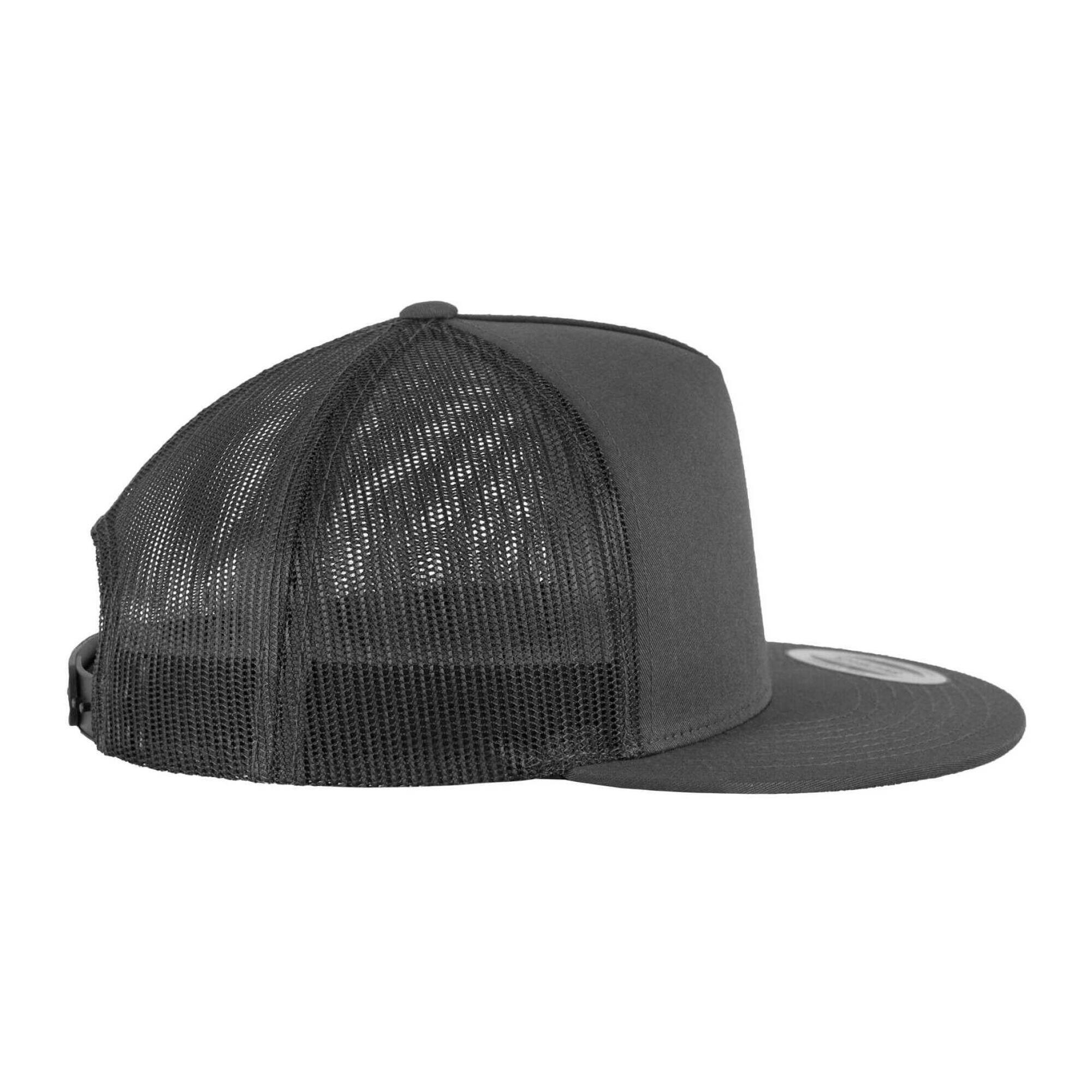 Unisex Adult Classic Trucker Cap (Charcoal) 4/4