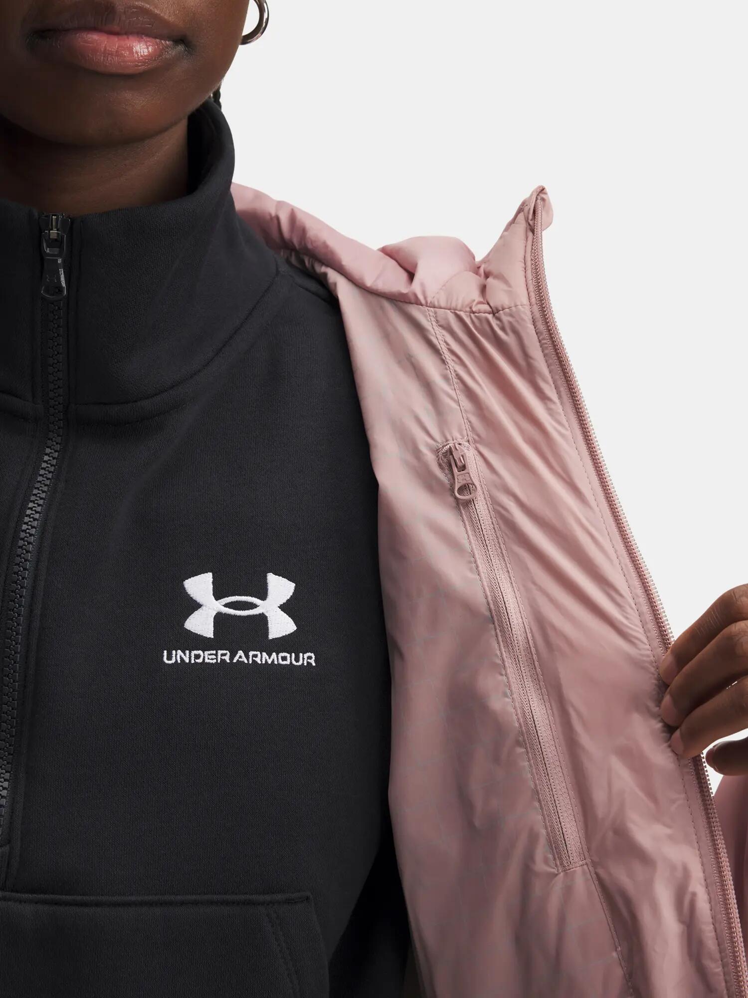 Női kabát Under Armour Legend Down Jacket-PNK 3/5