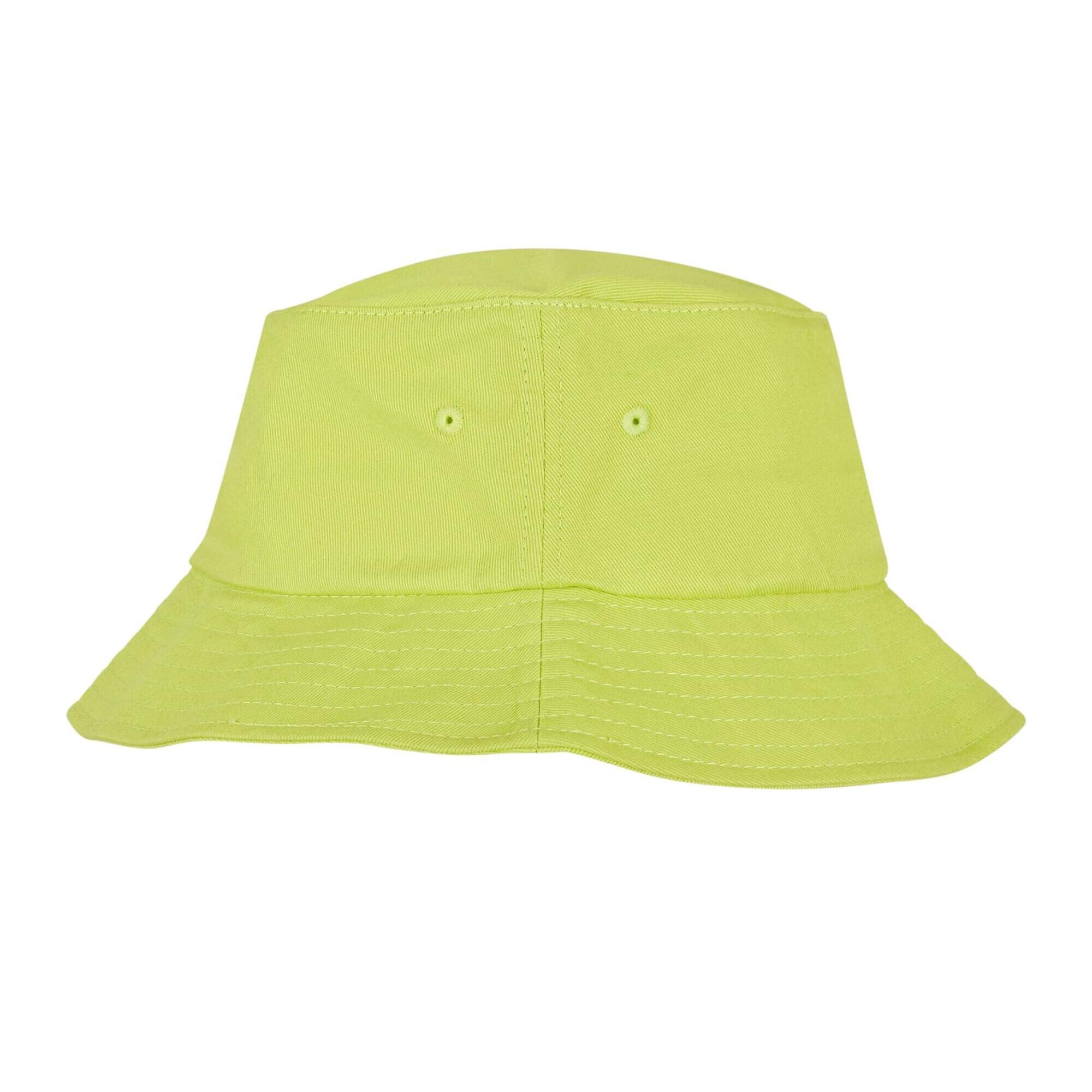 Schlapphut für HerrenDamen Unisex, Baumwolltwill Damen und Herren Leuchtend Grün 2/2