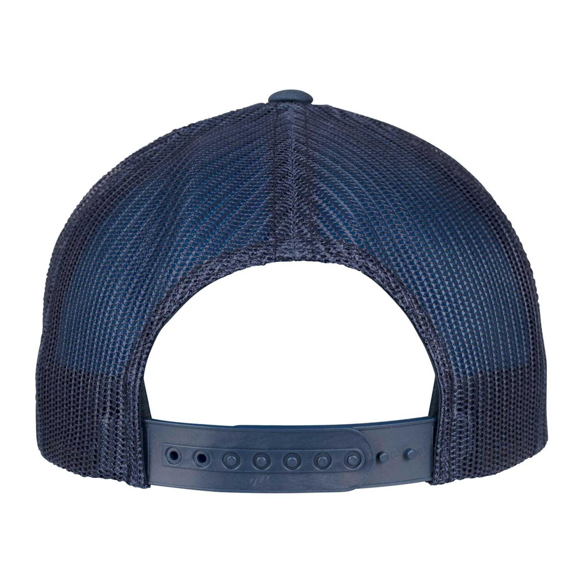 Casquette Trucker Motif/style Rétro Adulte (Bleu Marine) 2/4