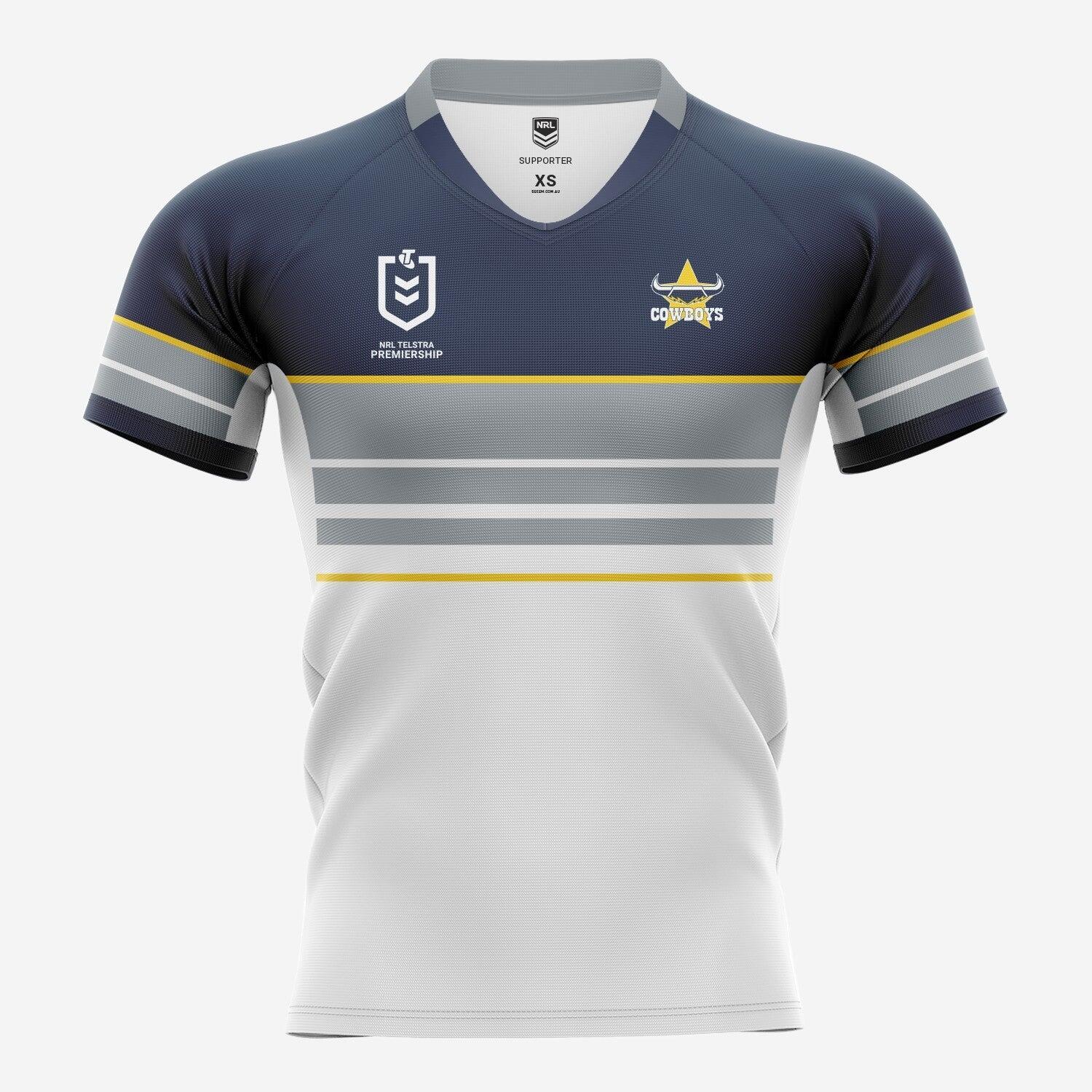 NRL Supporter Jersey - North Queensland Cowboys - Youth Kids