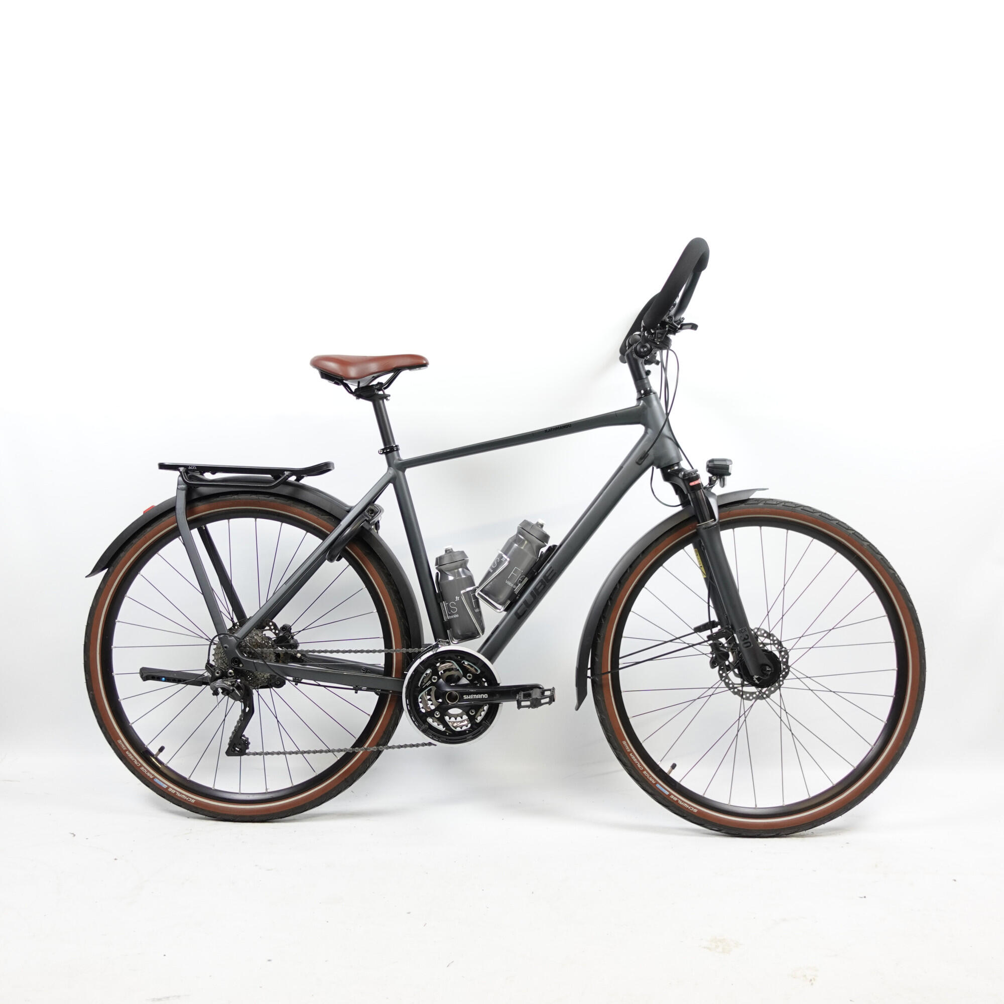 Cube - Reconditionné - Vélo De Randonnée - Cube Kathmandu Pro - Bon - Vélo De Voyage - Gris - 42 M/l - Decathlon