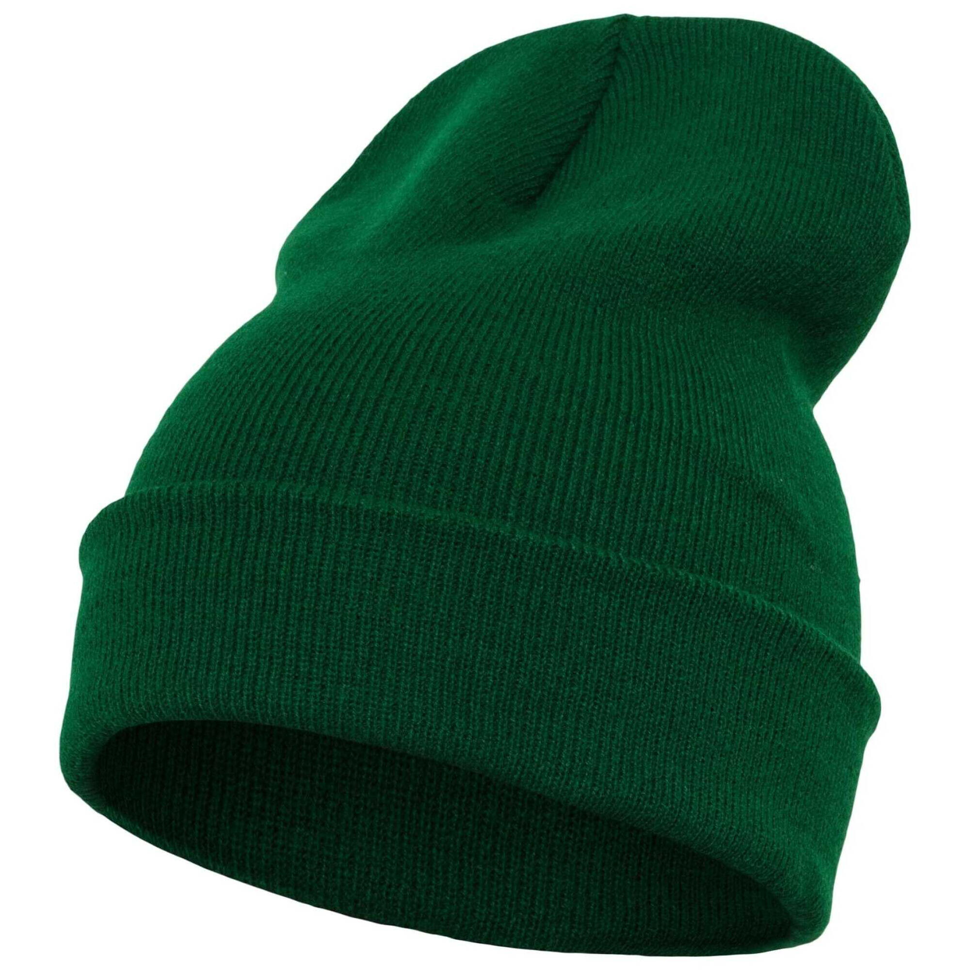Mütze für HerrenDamen Unisex, Mit Bündchen, Jerseyware Damen und Herren Fichte 2/2