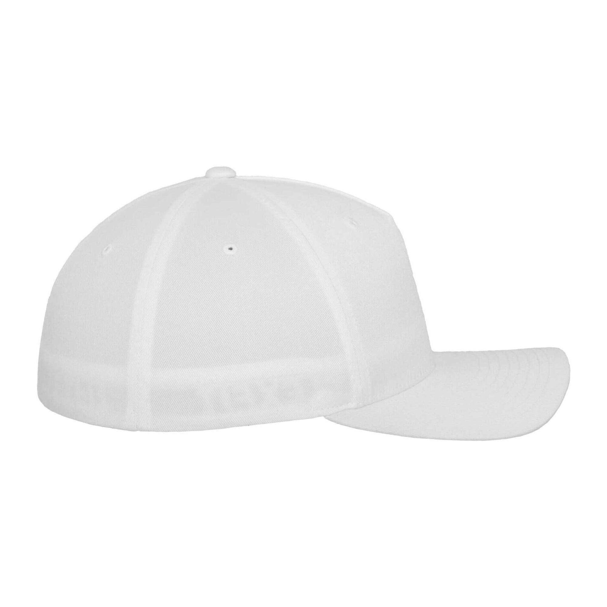 BaseballMütze Damen und Herren Weiß 4/4