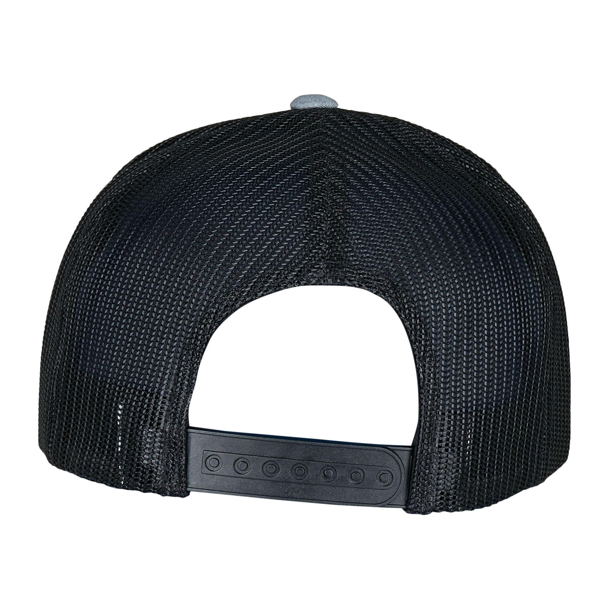 Trucker Cap, Zweifarbig Damen und Herren meliert/Schwarz 2/3