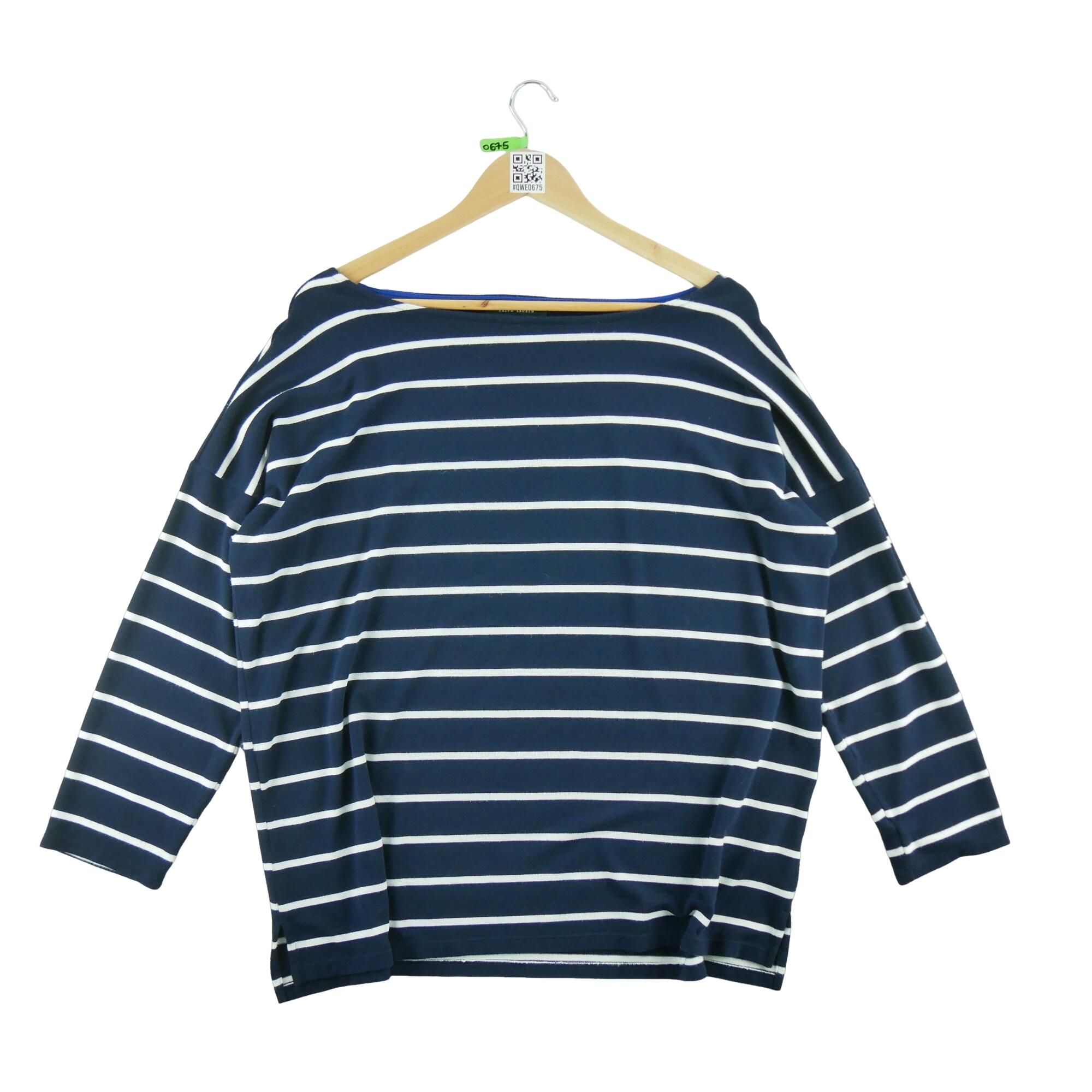 RALPH LAUREN Reconditionné - T-shirt manches longues Femme - Très Bon État